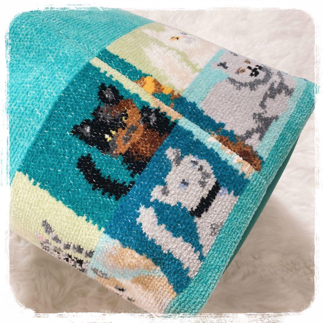 希少 未使用タグ付き FEILER ルック！マイキャット ストレージ バスケット