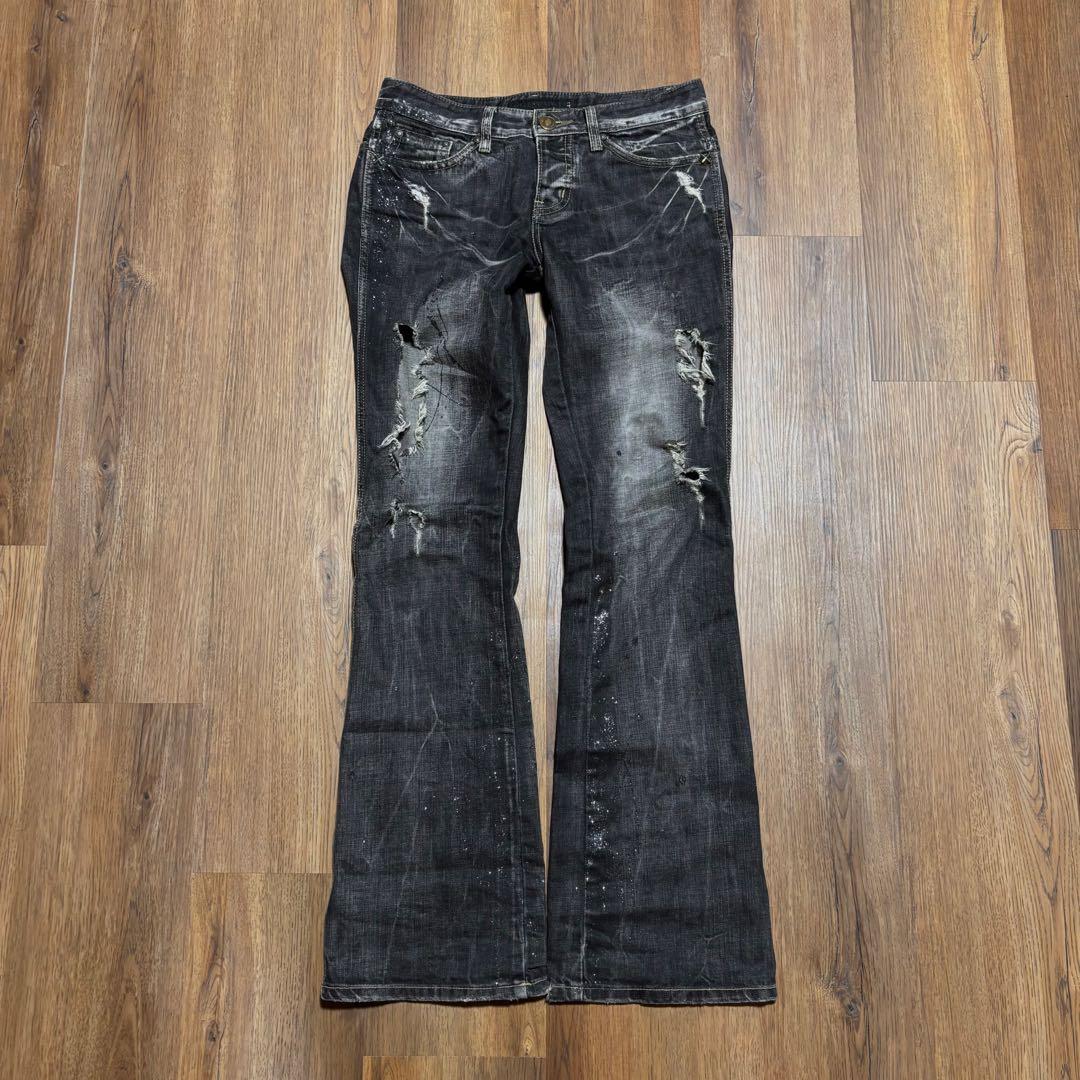 FUGA ダメージ フレアデニム