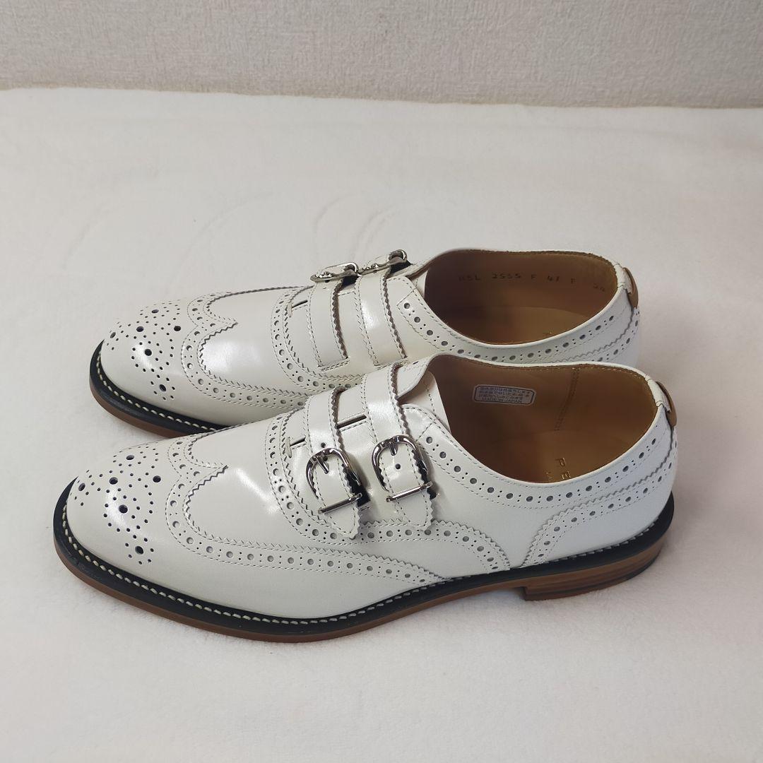 リーガル　ウィングチップ　ダブルモンクストラップ　メダリオン 24cm 未使用品