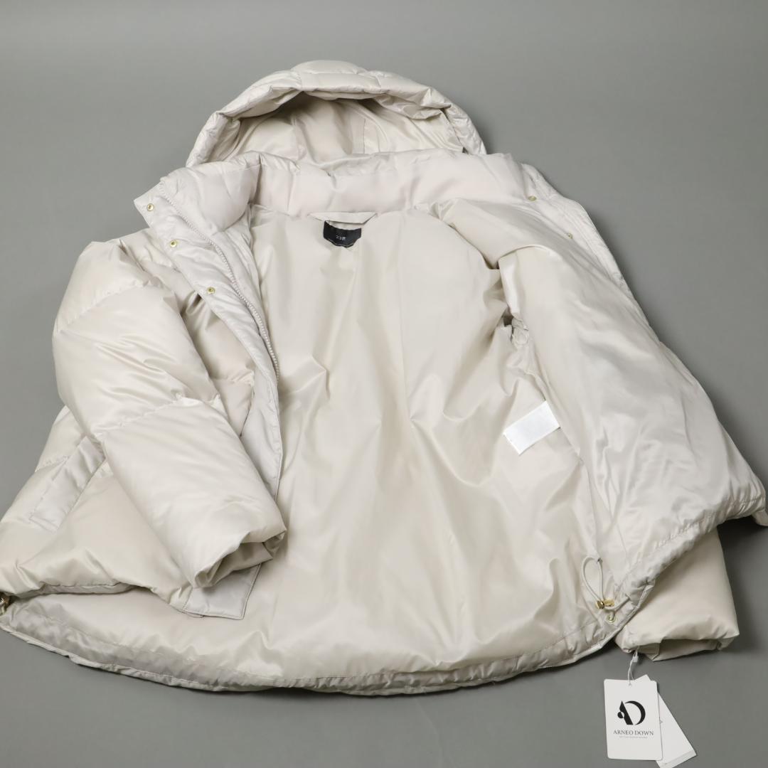876 新品 今季 23区 ショート ダウコート ダウン ジャケット32 P5