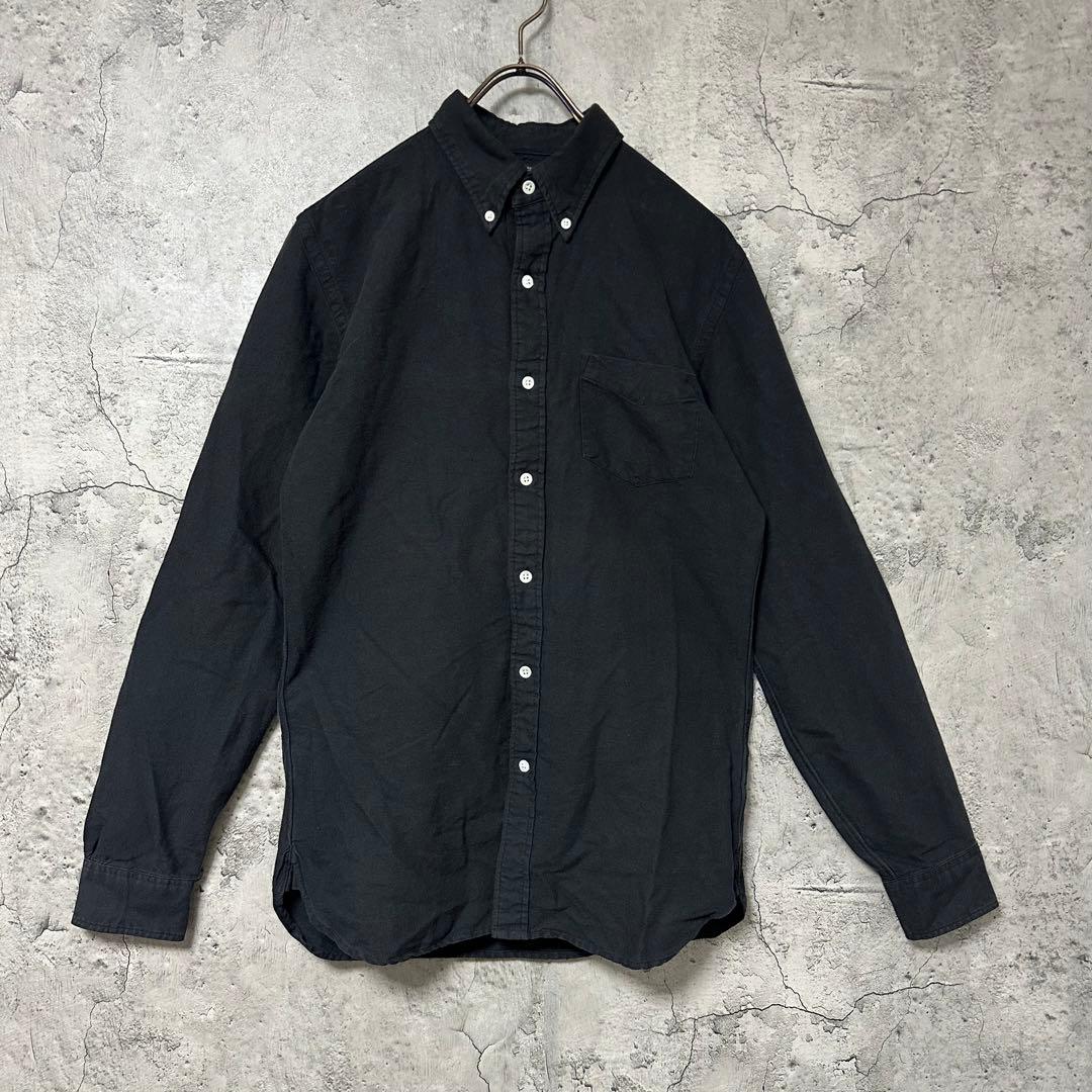 【超人気◎】RRL　長袖シャツ　オックスフォード　ブラック　美品　完売モデル◎
