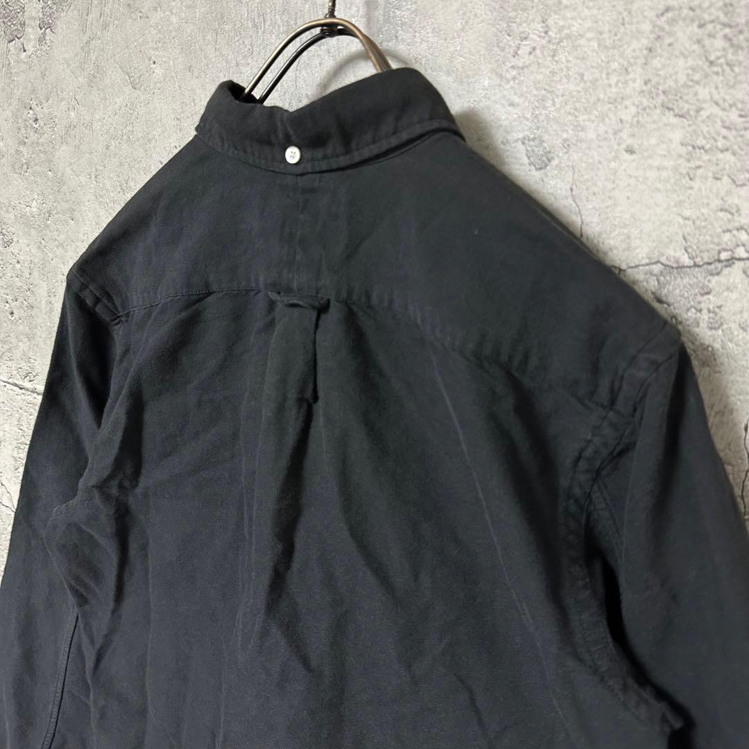 【超人気◎】RRL　長袖シャツ　オックスフォード　ブラック　美品　完売モデル◎