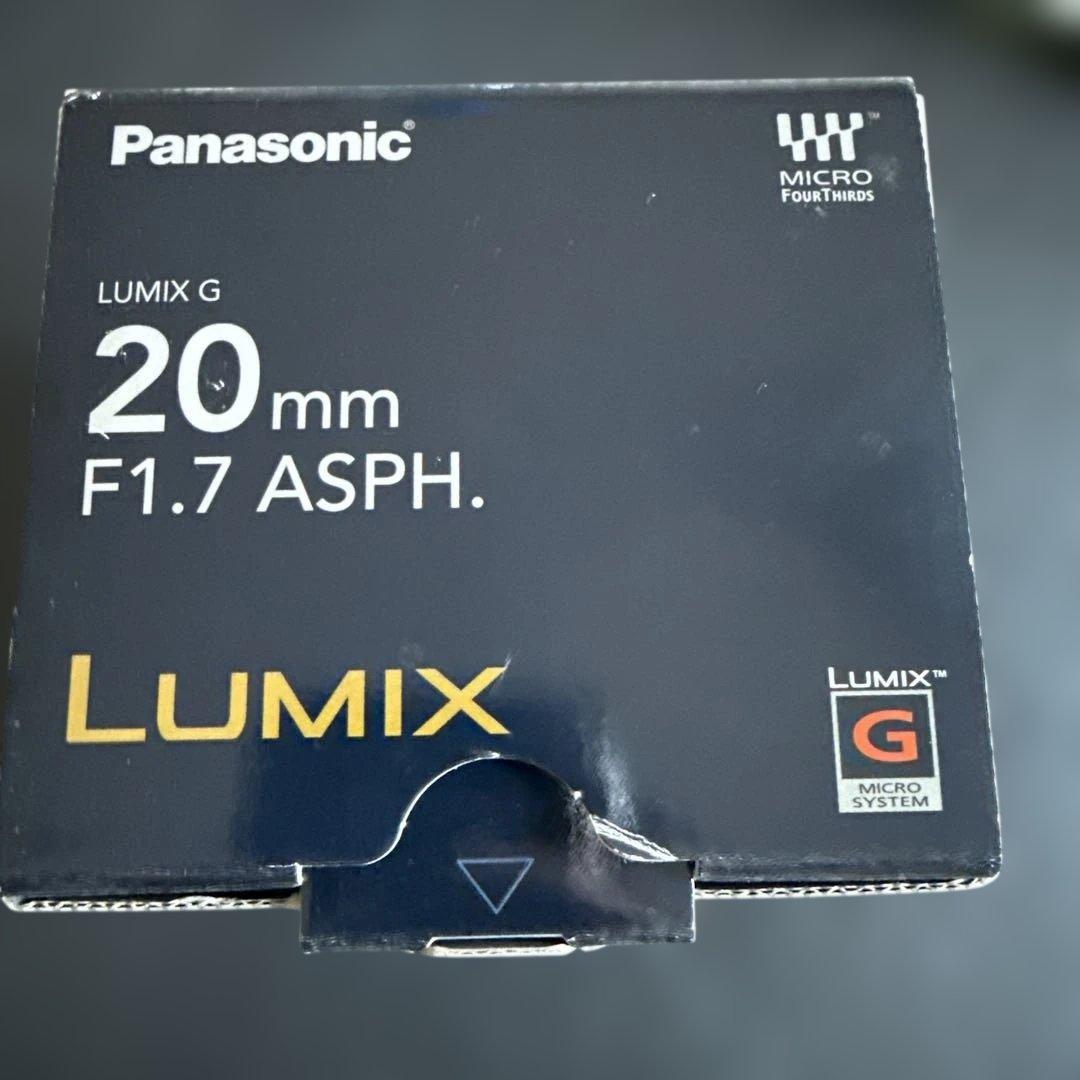 Panasonic H-H020 20mm F1.7 ASPH. レンズ