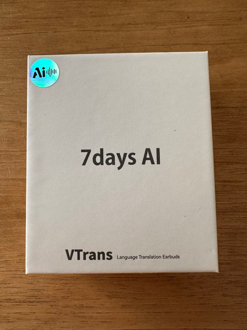 VTrans 7days AI 翻訳イヤフォン