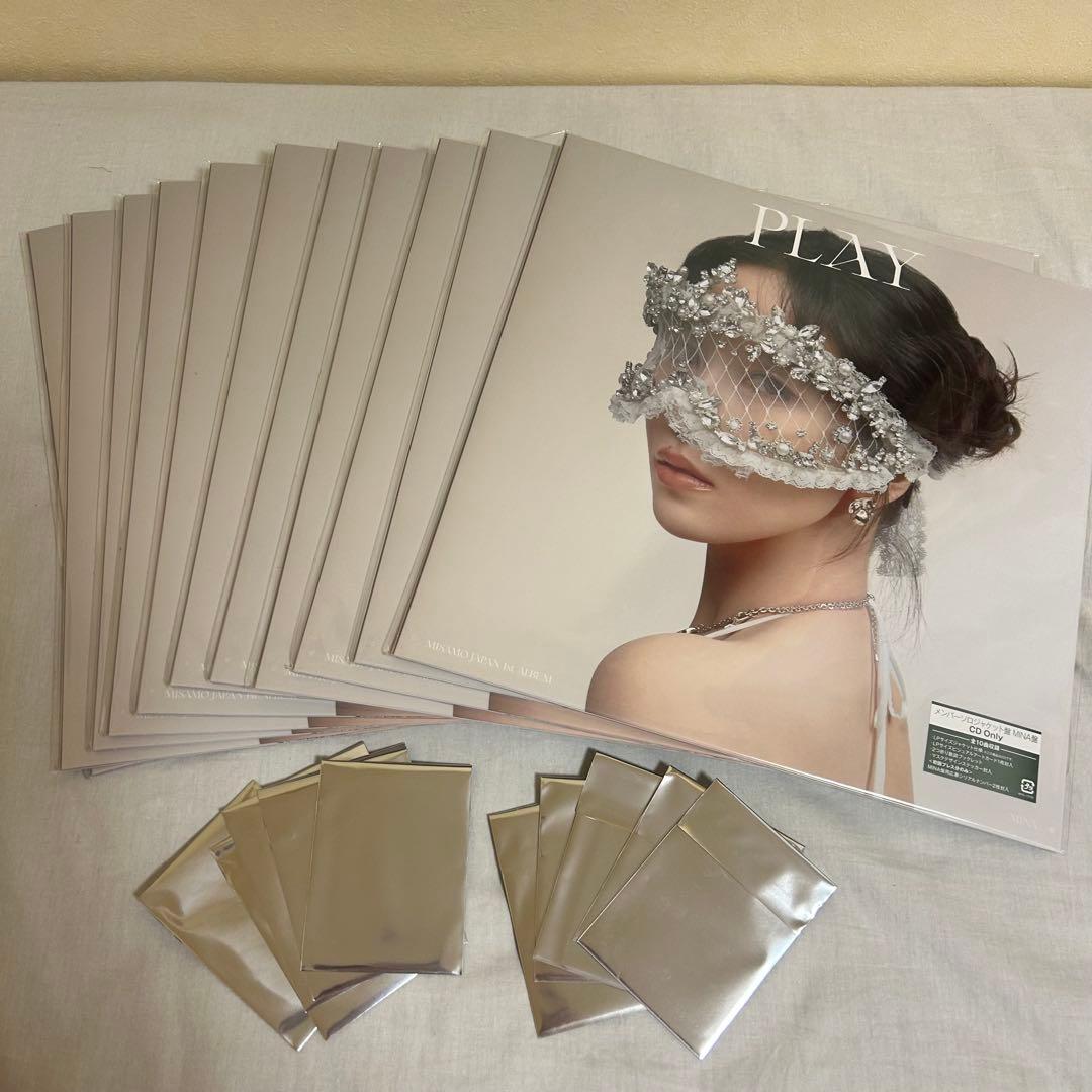 MISAMO 1st ALBUM『PLAY』ミナ盤　10枚セット　シリアルなし