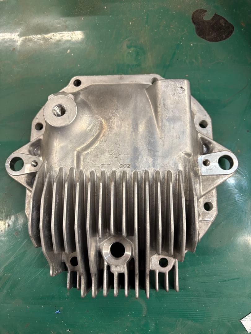 日産純正　Z34 フェアレディZ デフカバー　冷却フィン付き