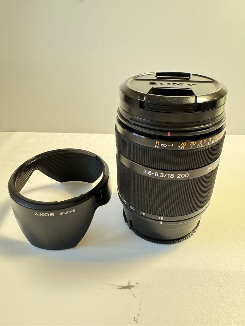 【SONY】Aマウント DT 3.5-6.3/18-200