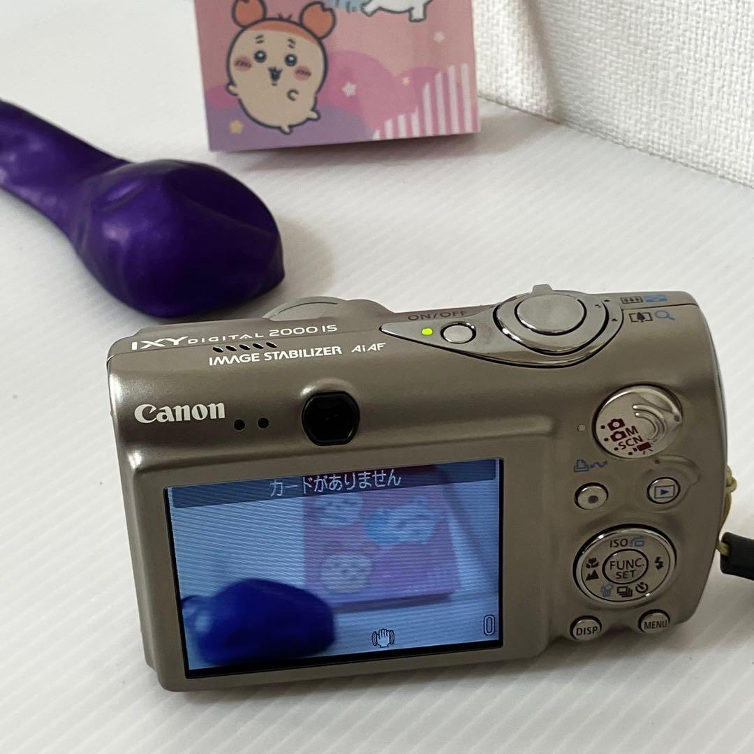 【動作確認済】Canon IXY Digital 2000 IS 付属品あり