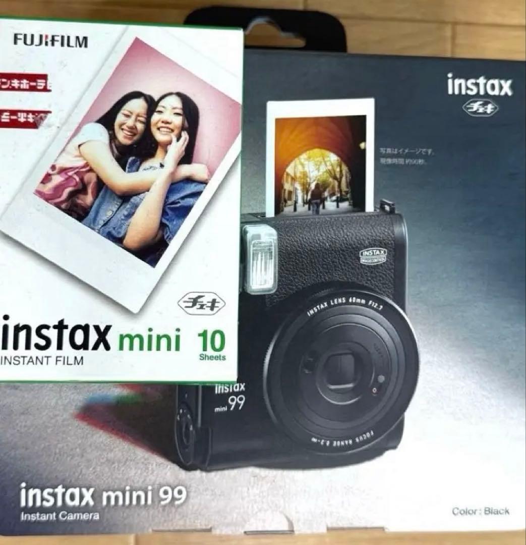 【限定値下げ中】チェキ本体＋フィルムセットinstax mini99 即日発送
