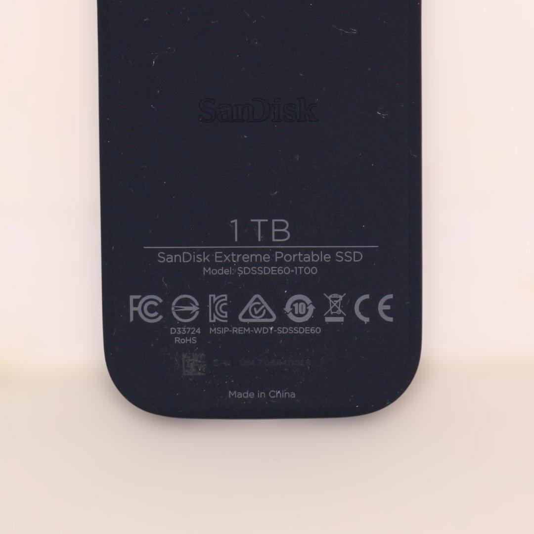 SanDisk Extreme Portable SSD 2TB/1TBセット