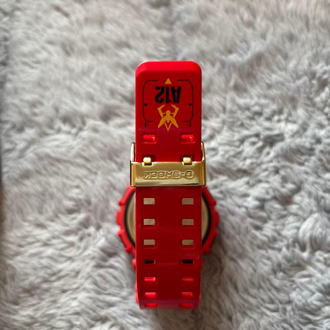 ジ*ヤ様 G-SHOCK 3283 レッド 腕時計 ガンダムコラボ
