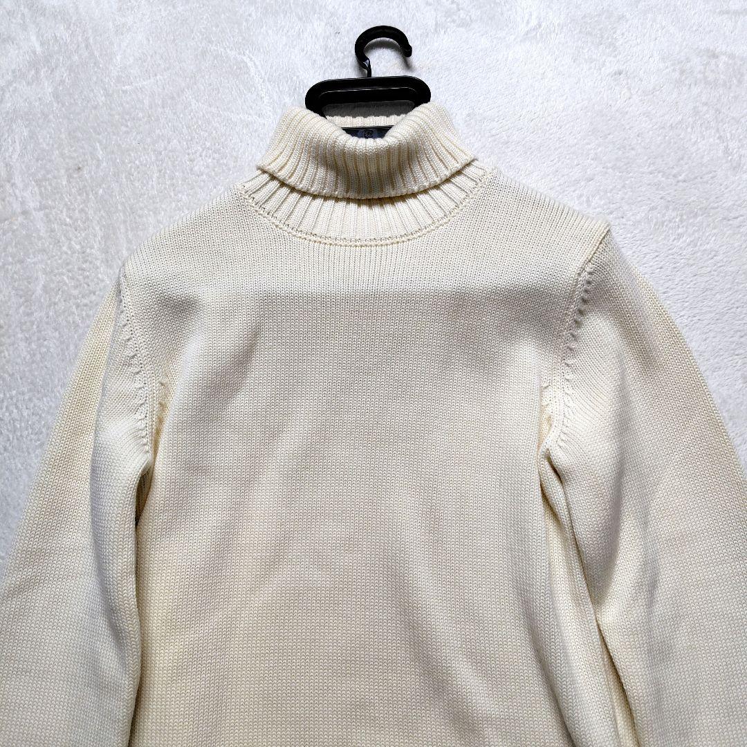 未使用に近い　現行　ZANONE ザノーネ　タートルネック　ニット　46　肉厚