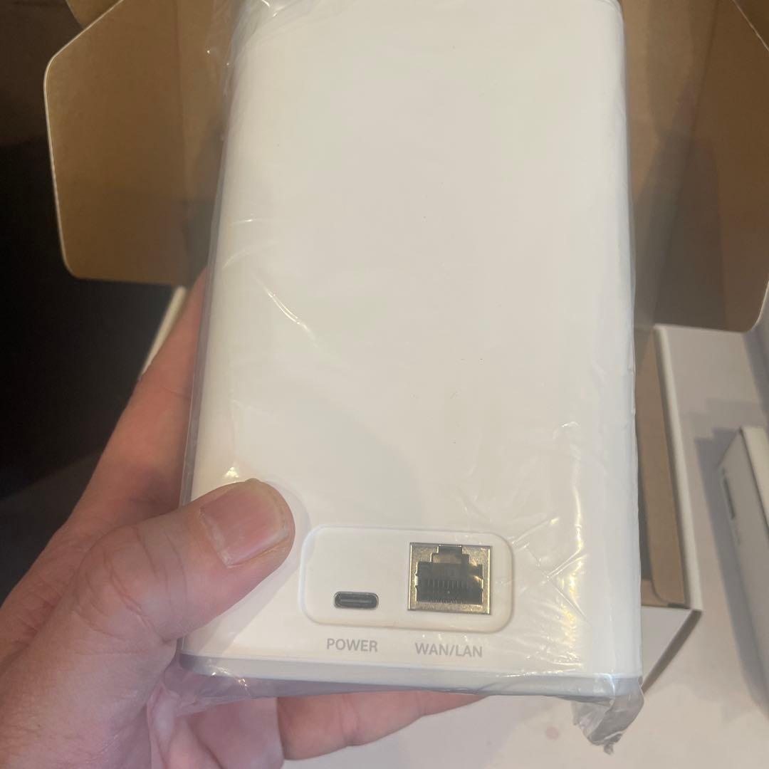 新品未使用HYBRID Wi-Fi 5G NC03 モバイルルータクレードル付き