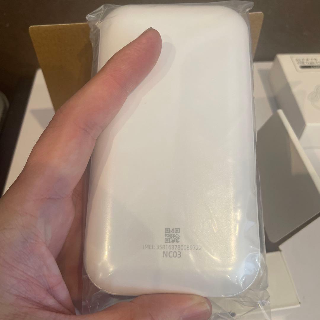 新品未使用HYBRID Wi-Fi 5G NC03 モバイルルータクレードル付き