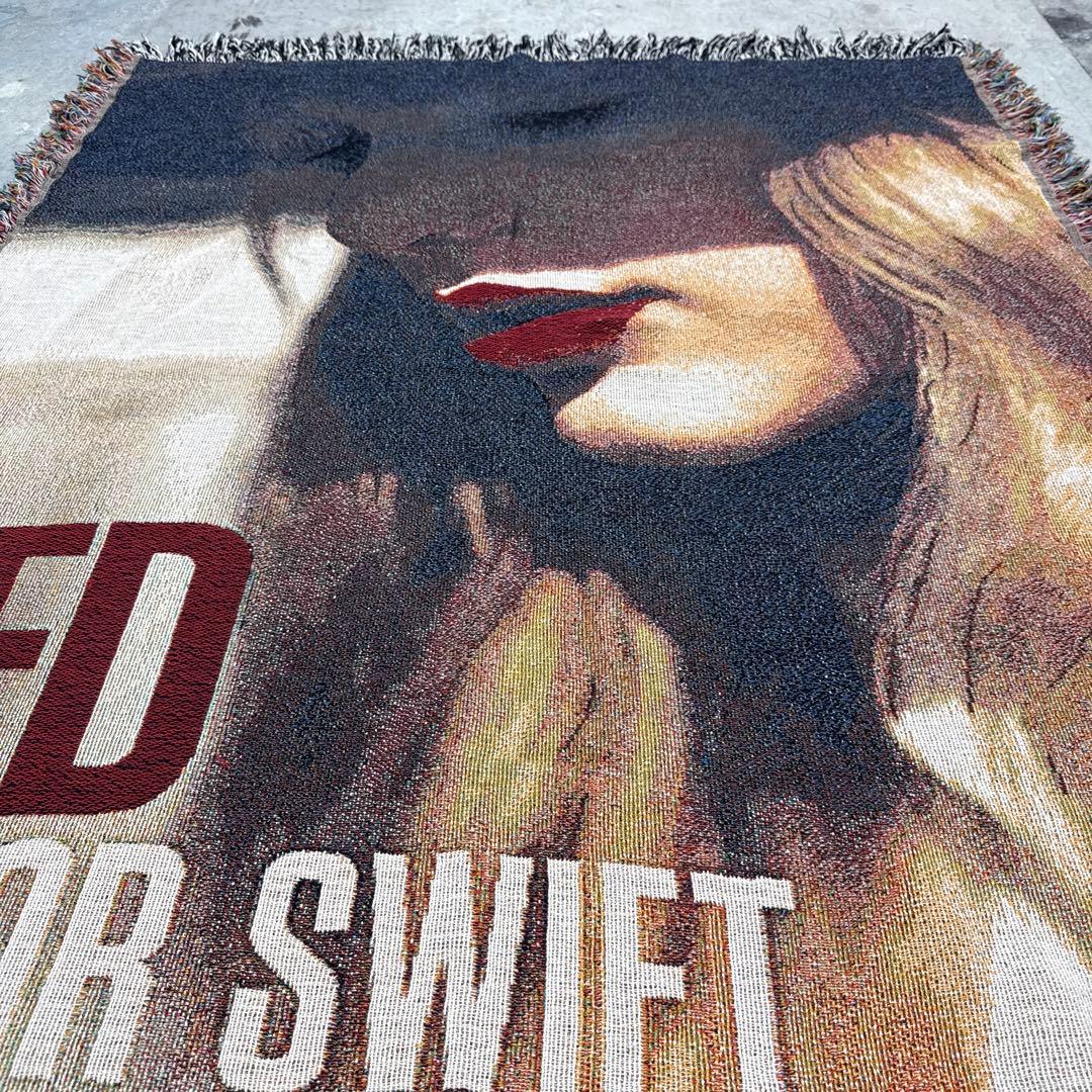 テイラースウィフト RED マルチカバー　ソファーカバー　ラグ　160x127