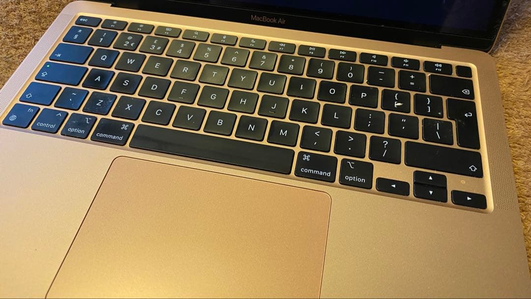 M1 MacBook Air メモリ16GB UKキーボード 容量512GB