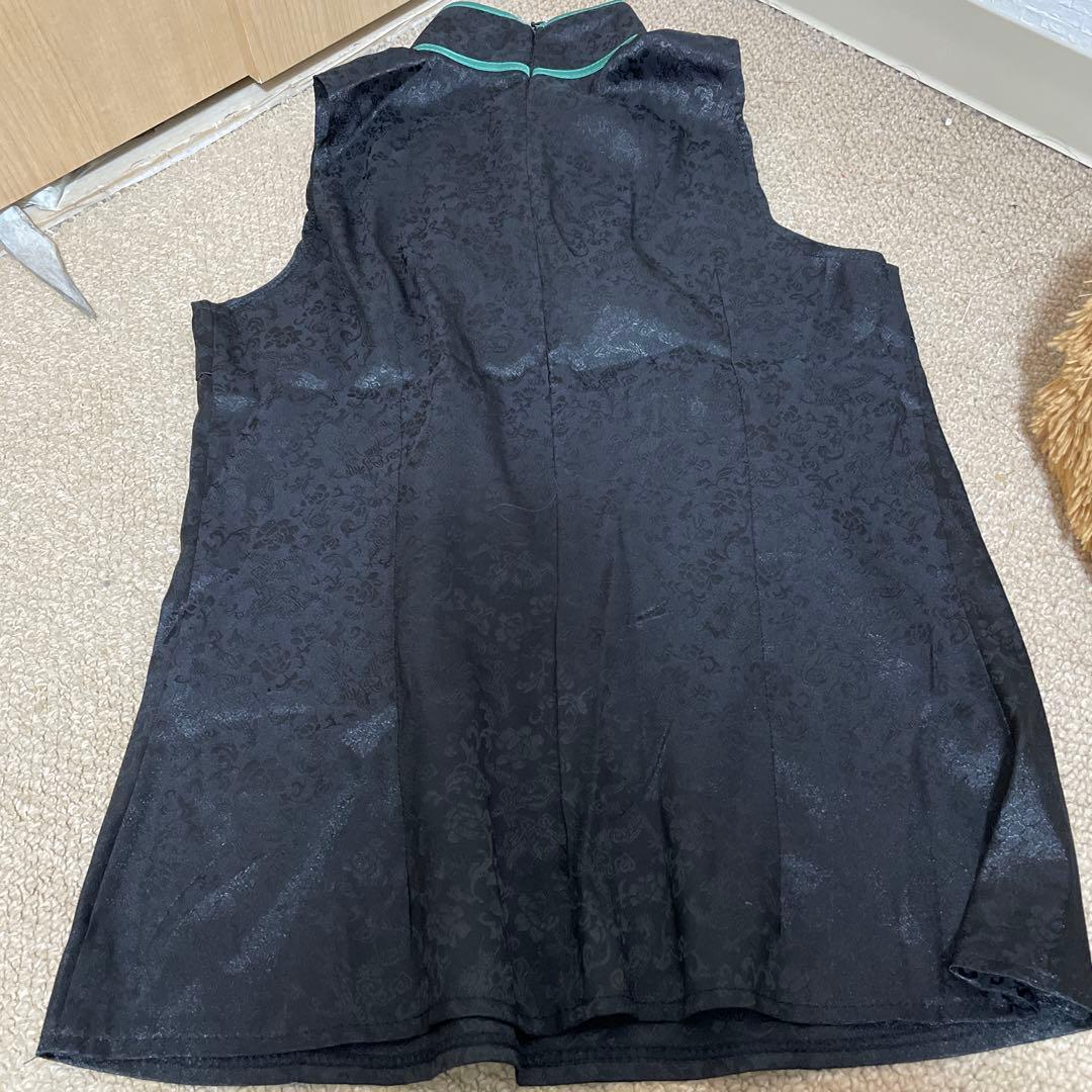 【雪見だいふく出品】にじさんじ 緑仙 チャイナストリート コス 中華風