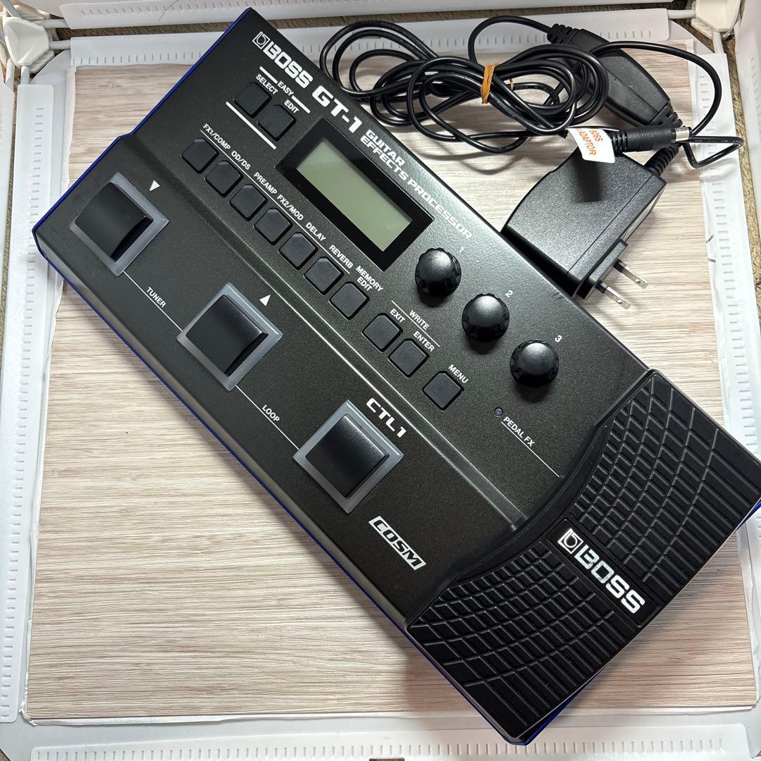 BOSS GT-1 + 純正アダプター
