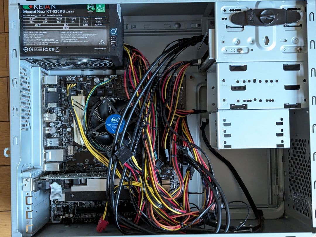 自作PC　i5-6500　HDD無し　ジャンク品