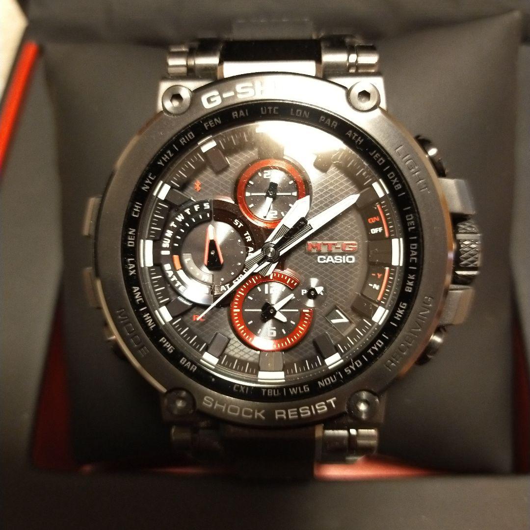 【美品】CASIO G-SHOCK MTG-B1000B-1AJF