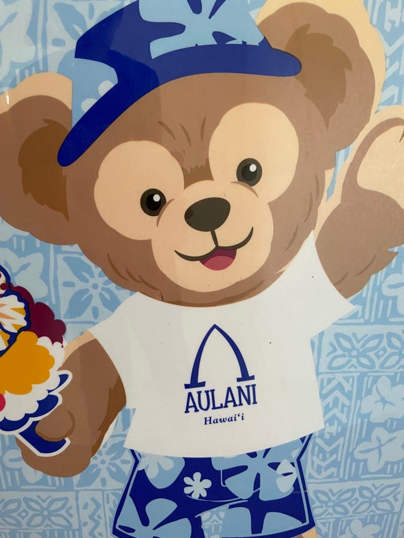 希少！美品！ディズニー　アウラニ　ダッフィー　スーツケース