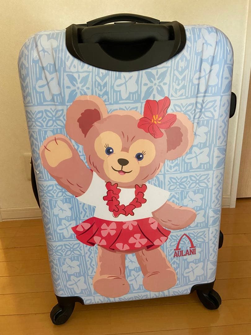 希少！美品！ディズニー　アウラニ　ダッフィー　スーツケース