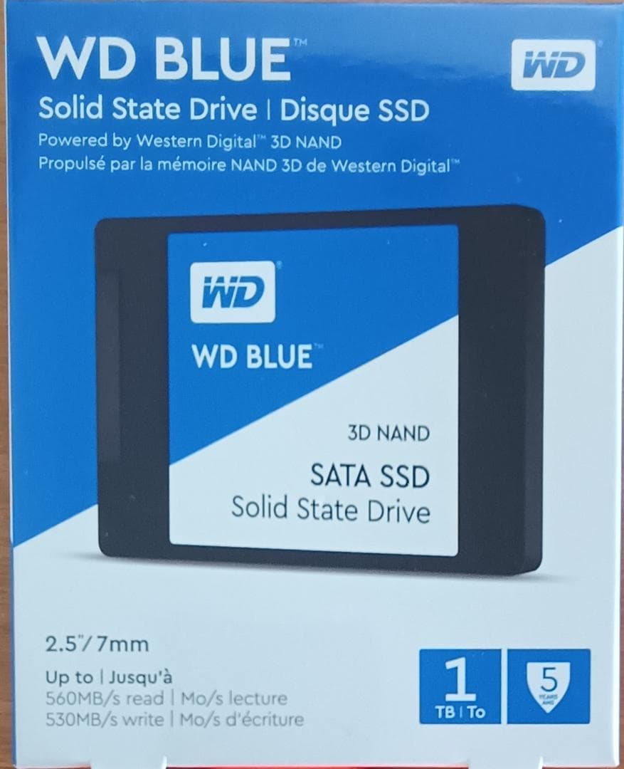 ウエスタンデジタル SSD WD Blue