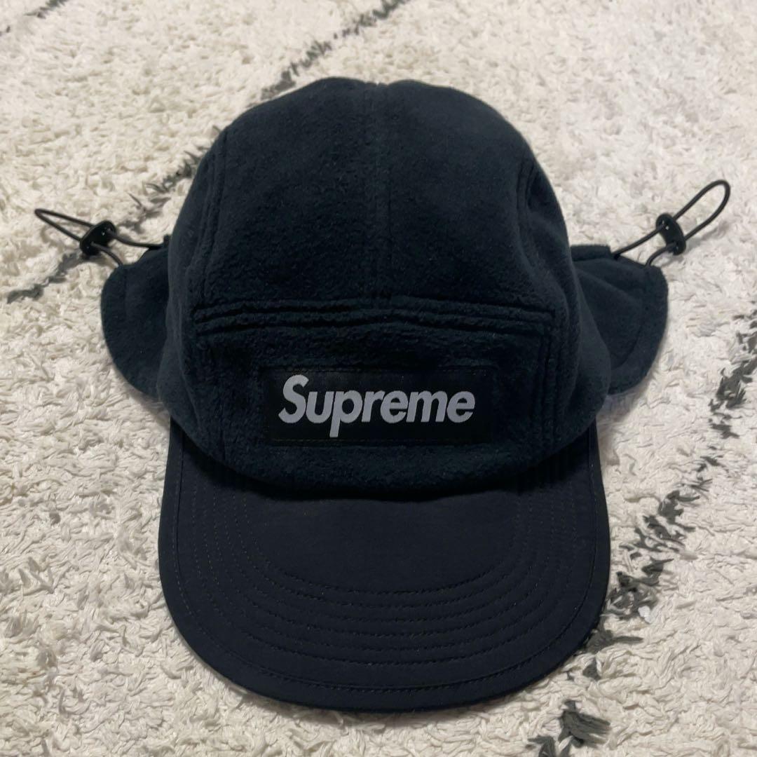 Supreme Polartec® Earflap Camp Cap Black