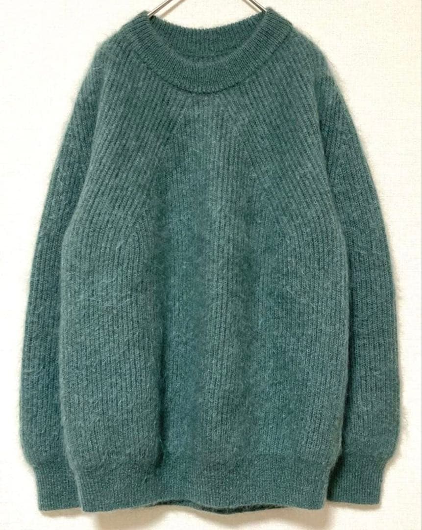 バトナー ウール モヘア シグネチャー ニット auralee オーラリー