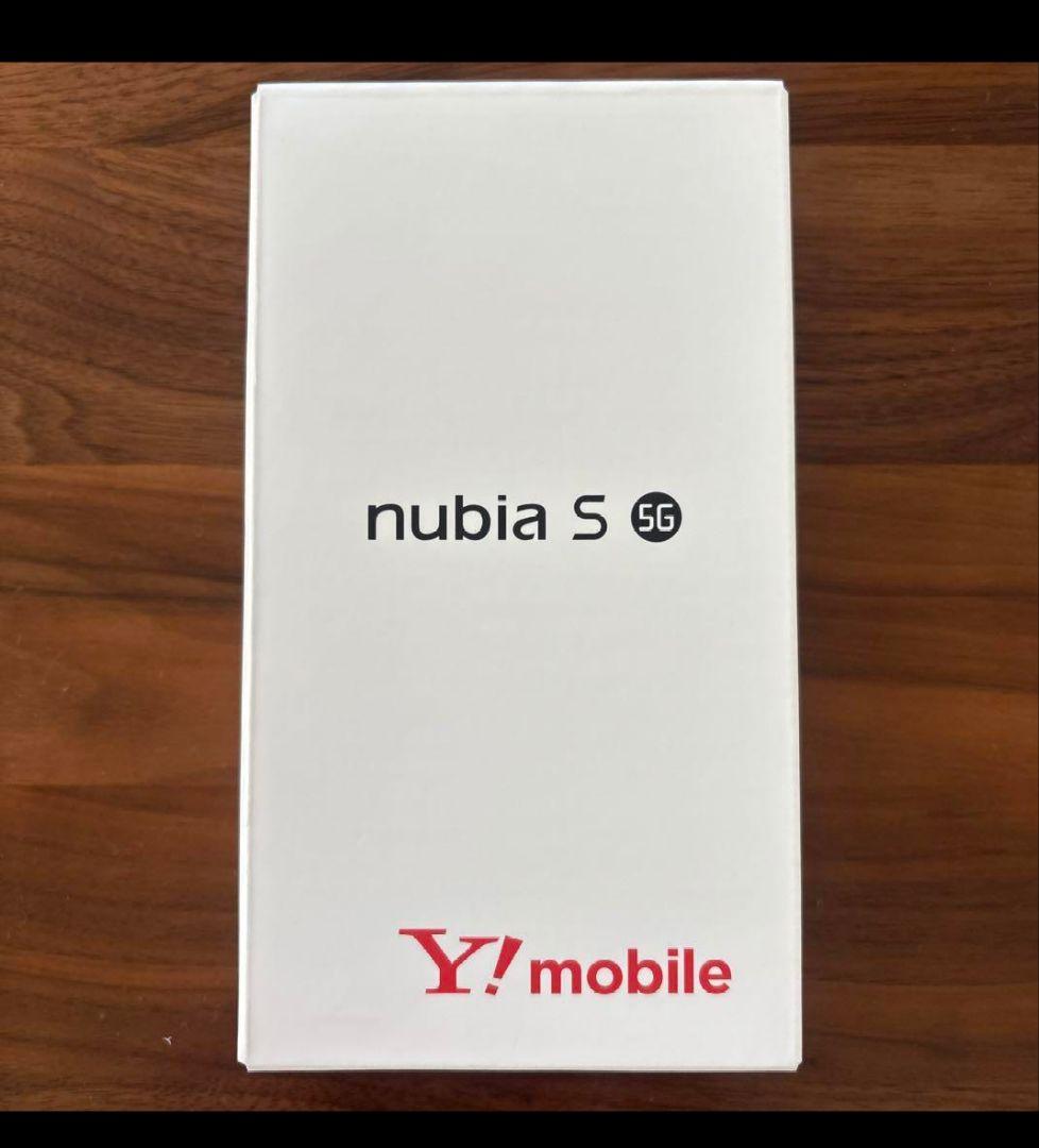 新品未使用　nubia S 5G （ライトパープル）