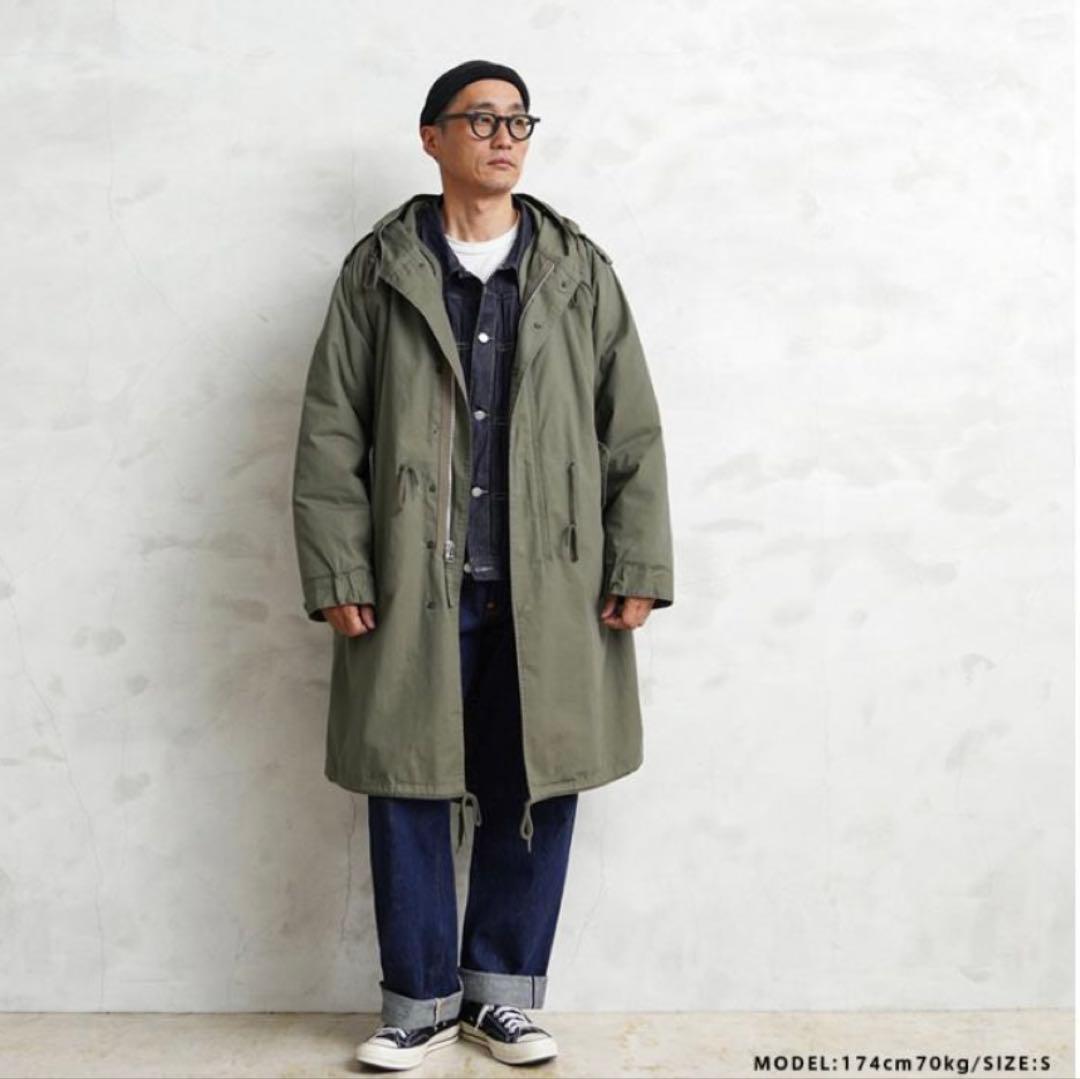 HOUSTONヒューストン米軍 M-51パーカモッズコートライナー付きS