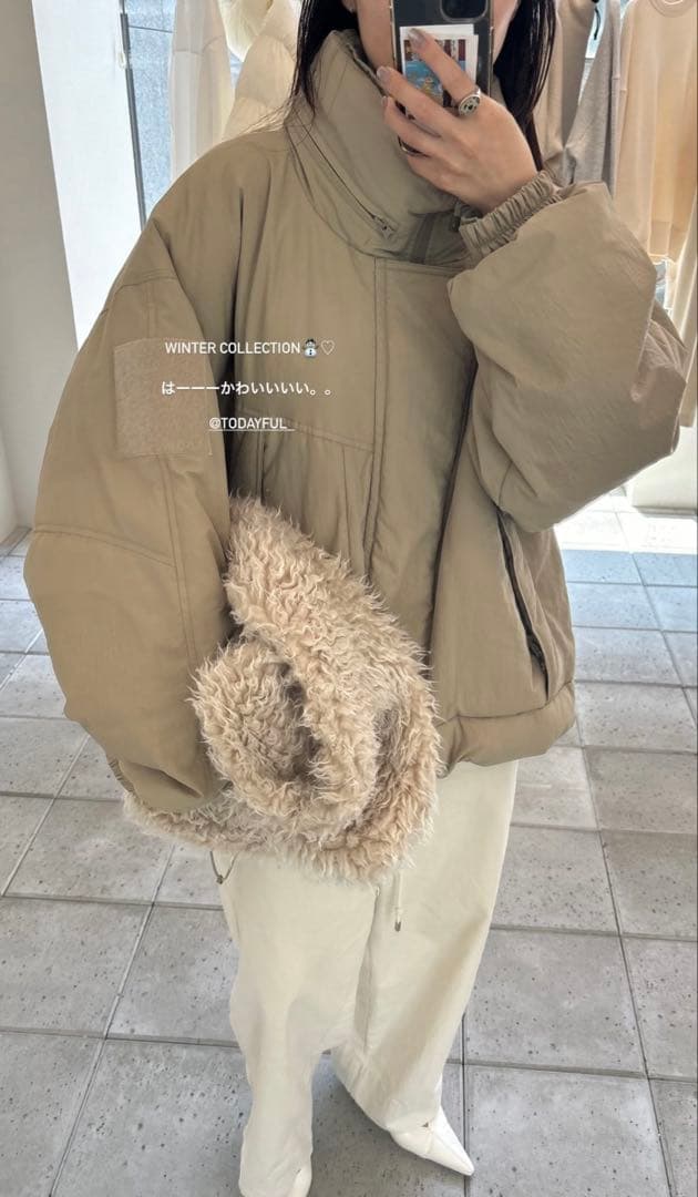 ジャケット・アウター todayful Monster Down Jacket