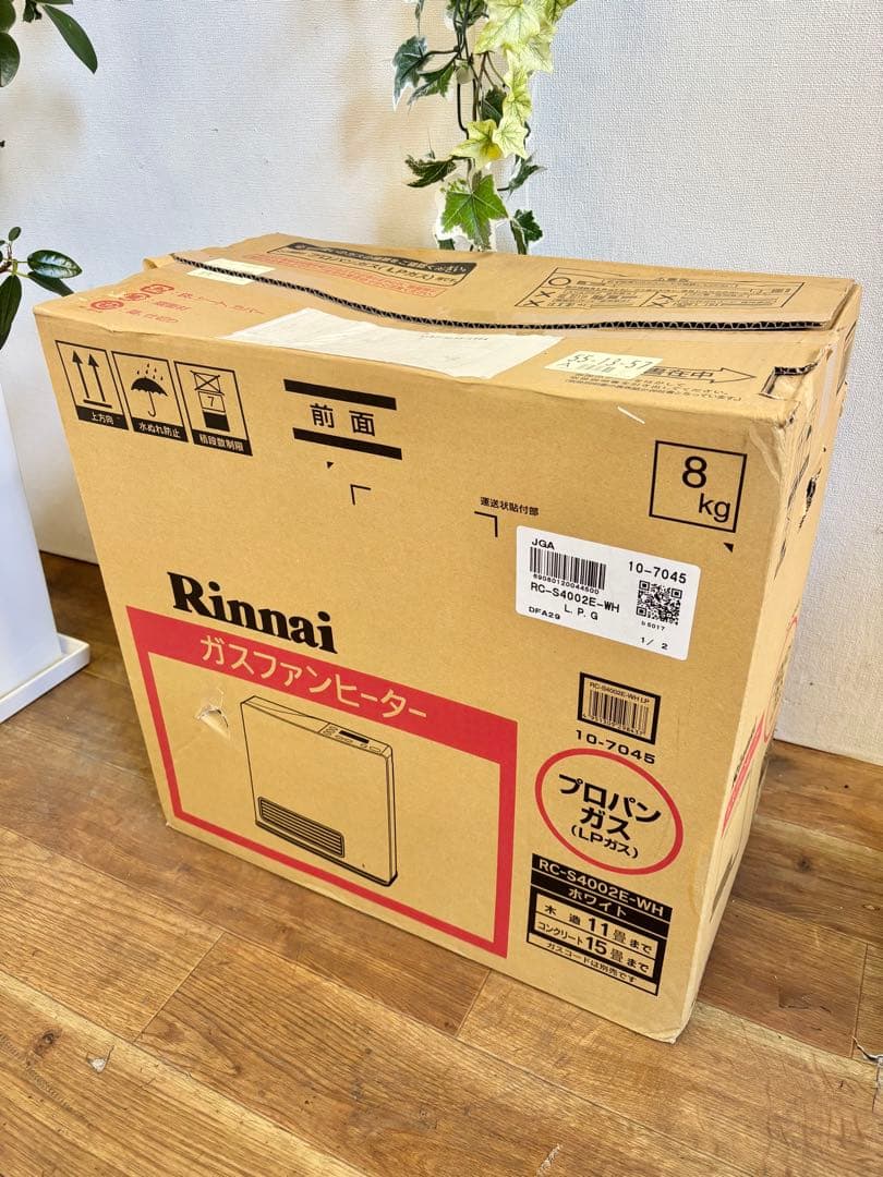 Rinnai ガスファンヒーター LPガス用 プロパン RC-S4002E