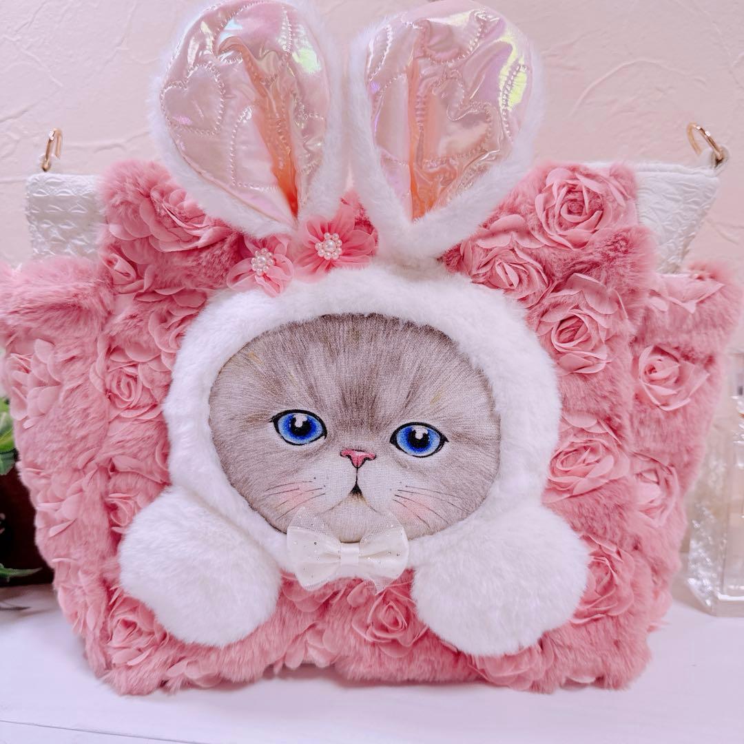 ☆*☆様 コヤンイサムチョン♡新作♡大きめルミちゃんうさフェイスの薔薇ファートー