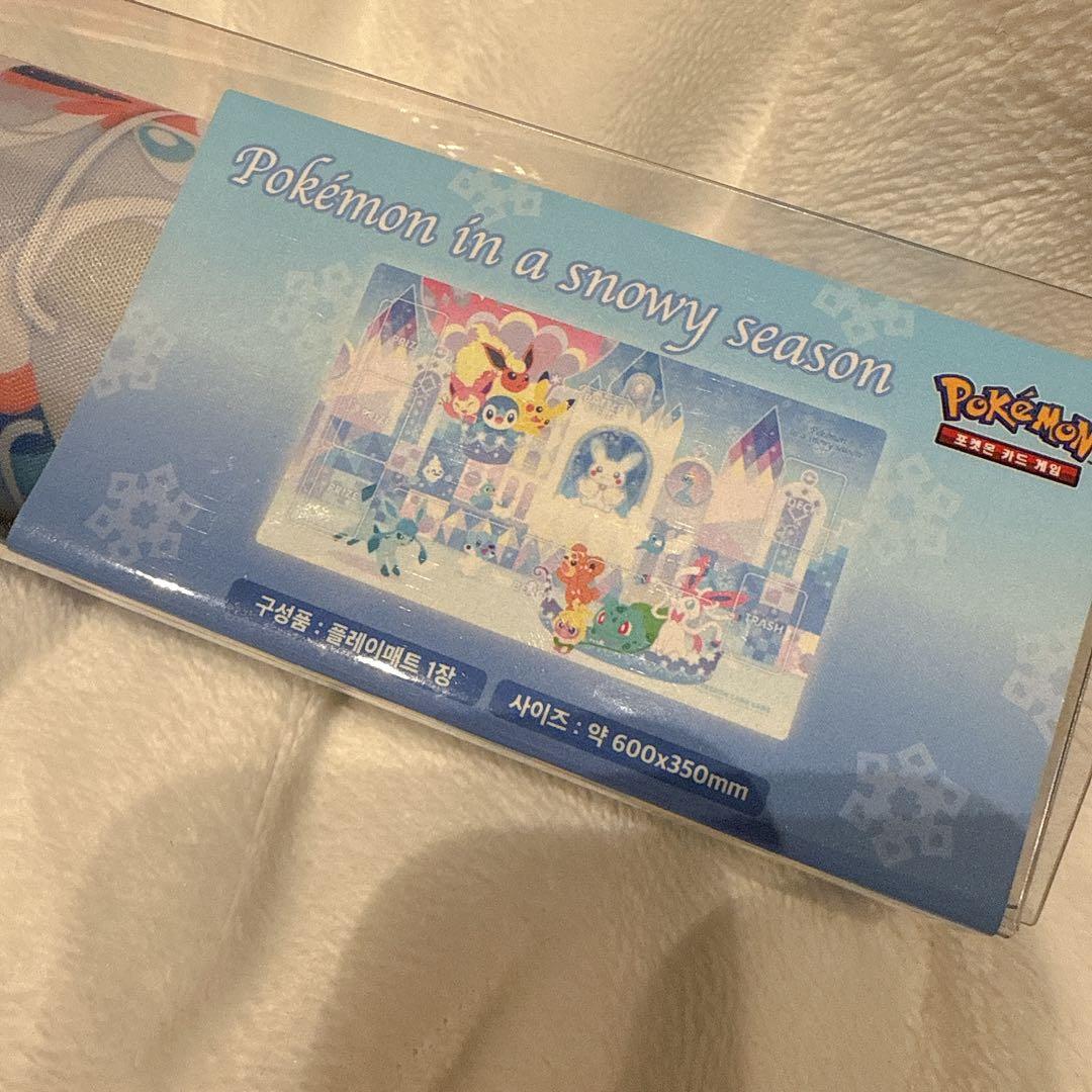 ポケモンカード　プレイマット　韓国限定　y season