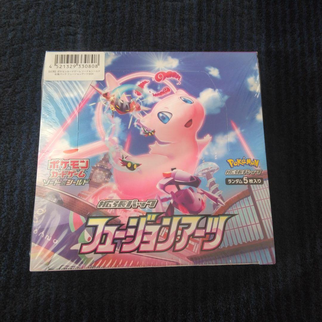 ポケモンカード フュージョンアーツ 1BOX シュリンク付き　未開封