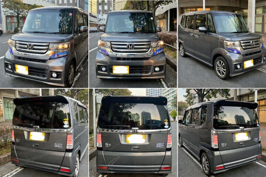 H25 N BOX +カスタム4WD GLパッケージ 実走行　修復無