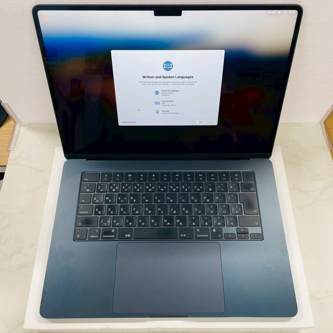 MacBook Air 2023 15インチ M2 8GB 256GB
