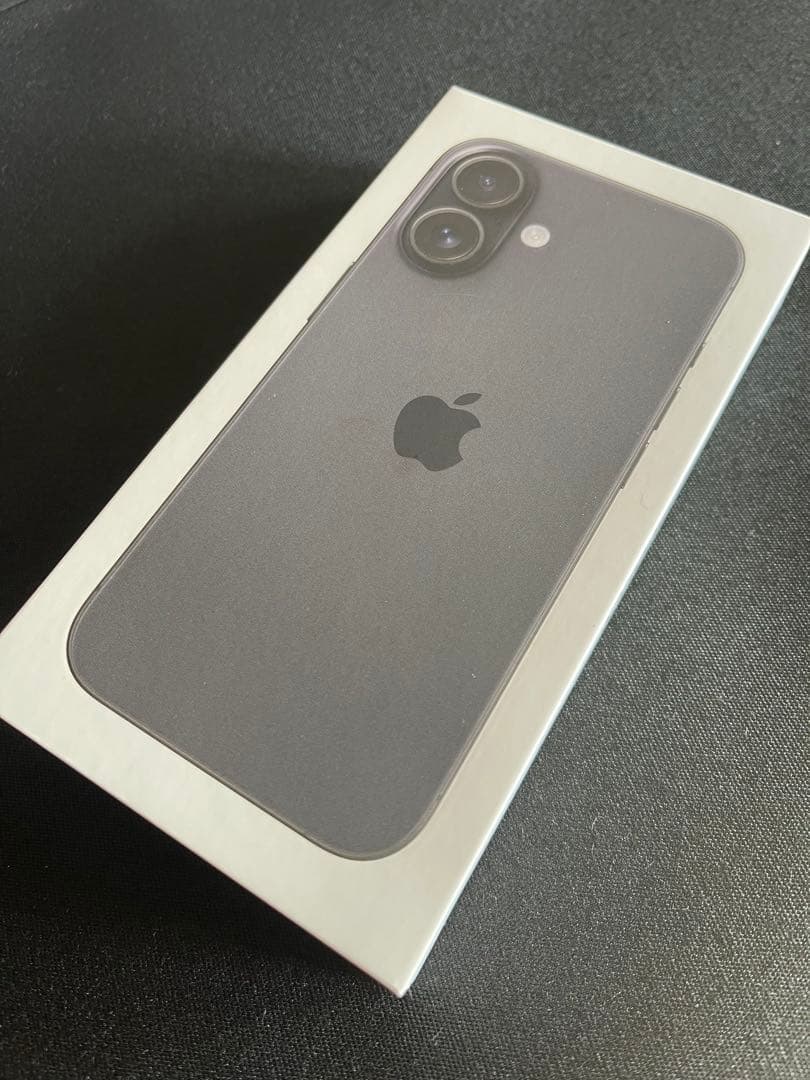 ◼︎新品未開封 iPhone16 256GB ブラック SIMフリー