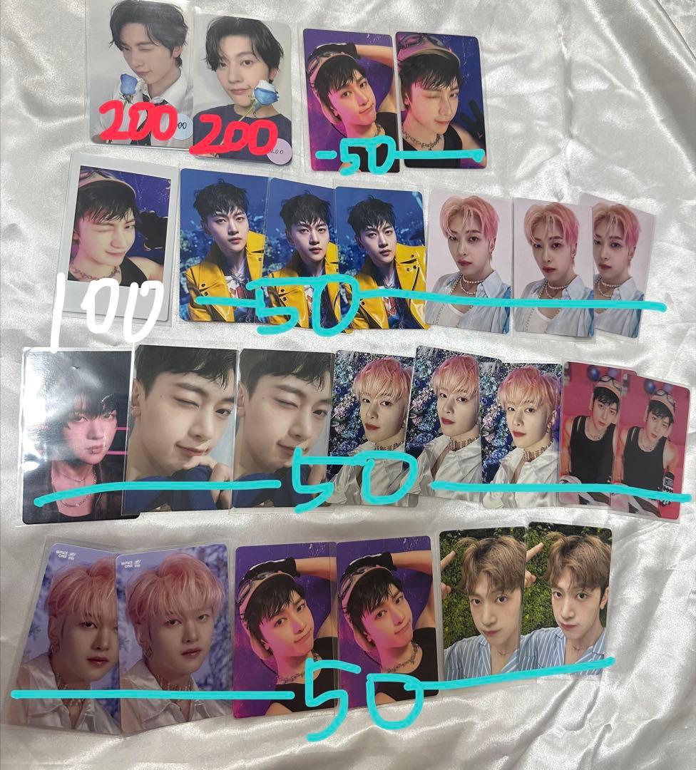 ZEROBASEONE ゼベワン メテュ　トレカ　バラ、まとめ売り