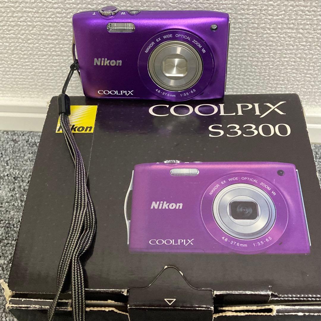 Nikon COOLPIX S3300パープル