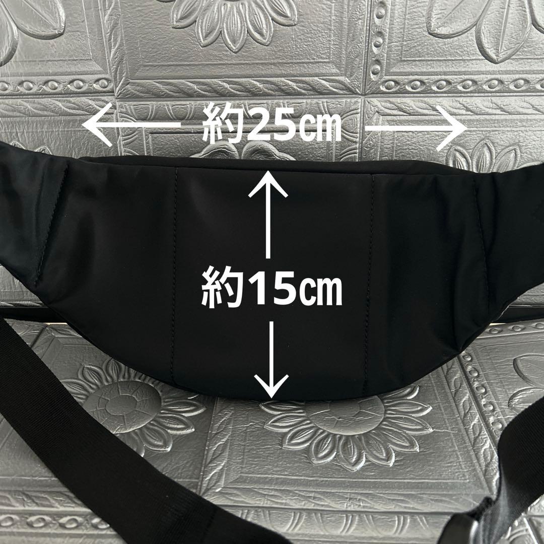 マリークワント ボディバッグ ウエストバッグ デイジー ブラック