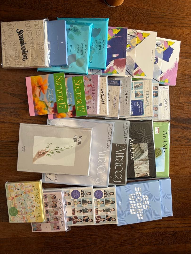 SEVENTEEN まとめ売り　トレカ　アルバム