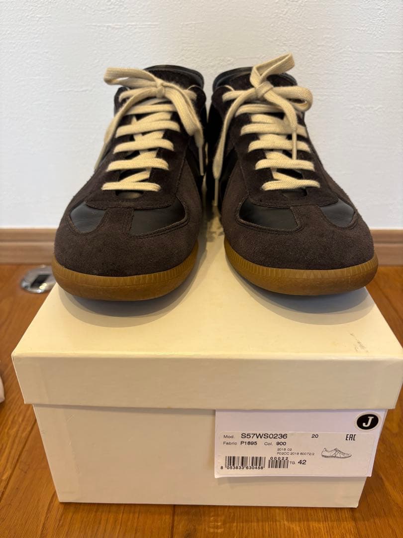 Maison Margiela レプリカ スニーカー ジャーマントレーナー 42