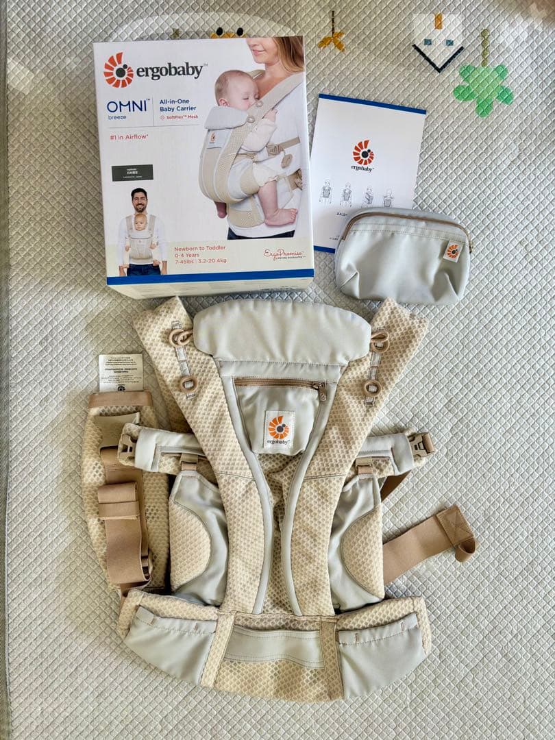 ergobaby OMNI Breeze ベージュ抱っこ紐