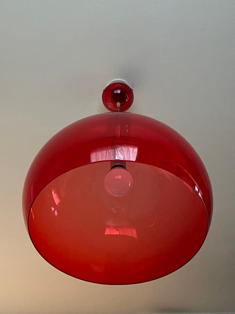 Kartell FLY カルテル　フライ　赤　照明器具