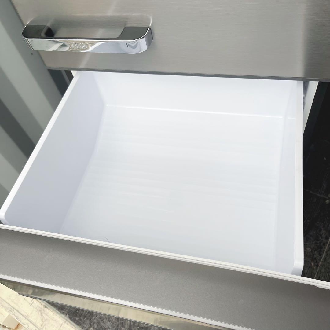 50取付無料！AQUA旬鮮チルド 自動製氷付きスタイリッシュシルバー4ドア冷蔵庫