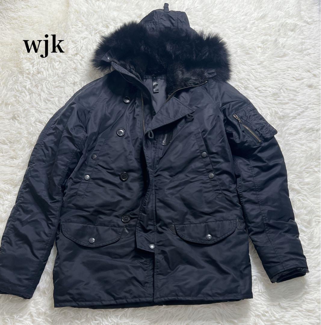 ジャケット・アウター wjk Archive Y2K Fur Hooded Puffer Jacket