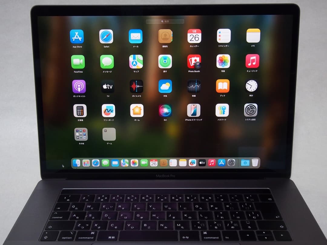 美品 Apple MacBook Pro 2018 15インチ 16G/250G