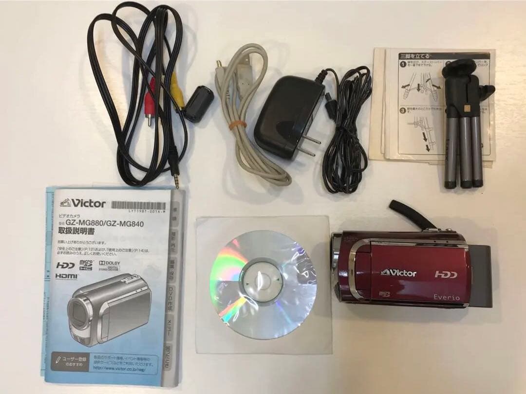 ビクター　GZ-MG380/GZ-MG640 ビデオカメラ I.1752
